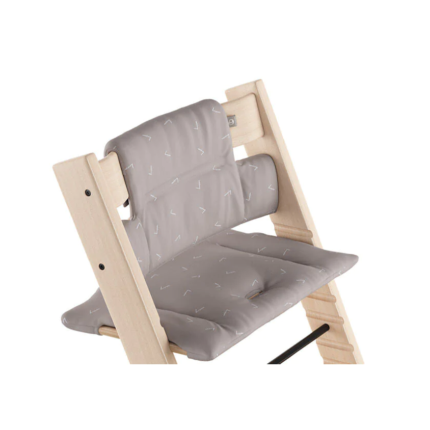 ZARPMA Cojín para silla alta compatible con Stokke Tripp Trapp Chiar, funda  de tela de algodón rellena con acolchado de algodón (arcoíris blanco)