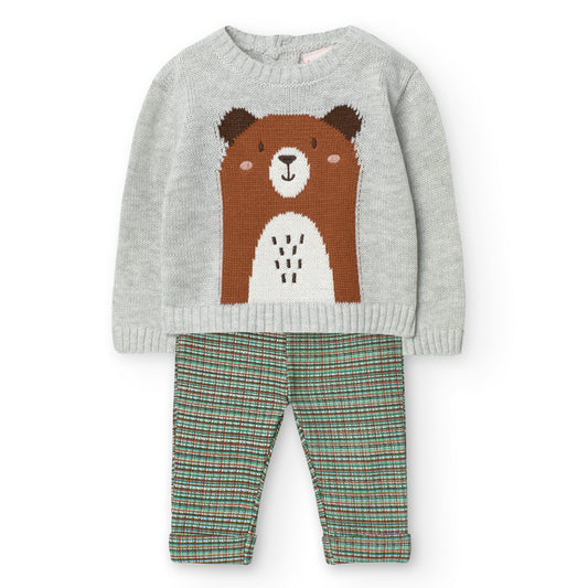 Conjunto Boboli Forest Tales Oso Gris