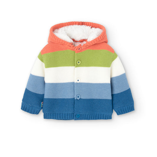 Sweater Abrigado Boboli Arcoiris y Figuras