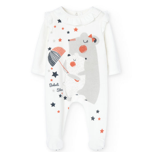 Pijama Terciopelo Boboli Artico Mama Osa