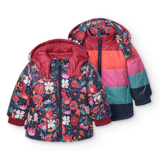 Chaqueta Reversible Boboli Jardin de Flores