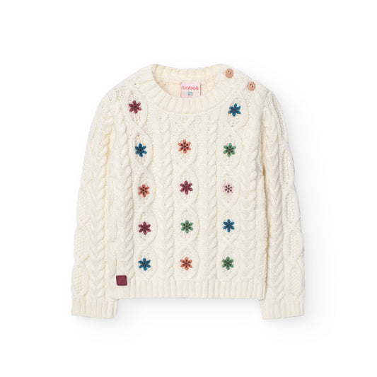 Sweater Boboli Naturaleza Boho Dots