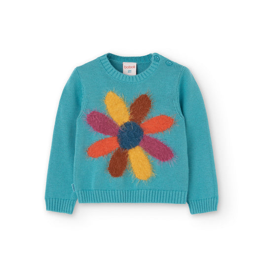 Sweater Boboli Jardin de Flores Opalo