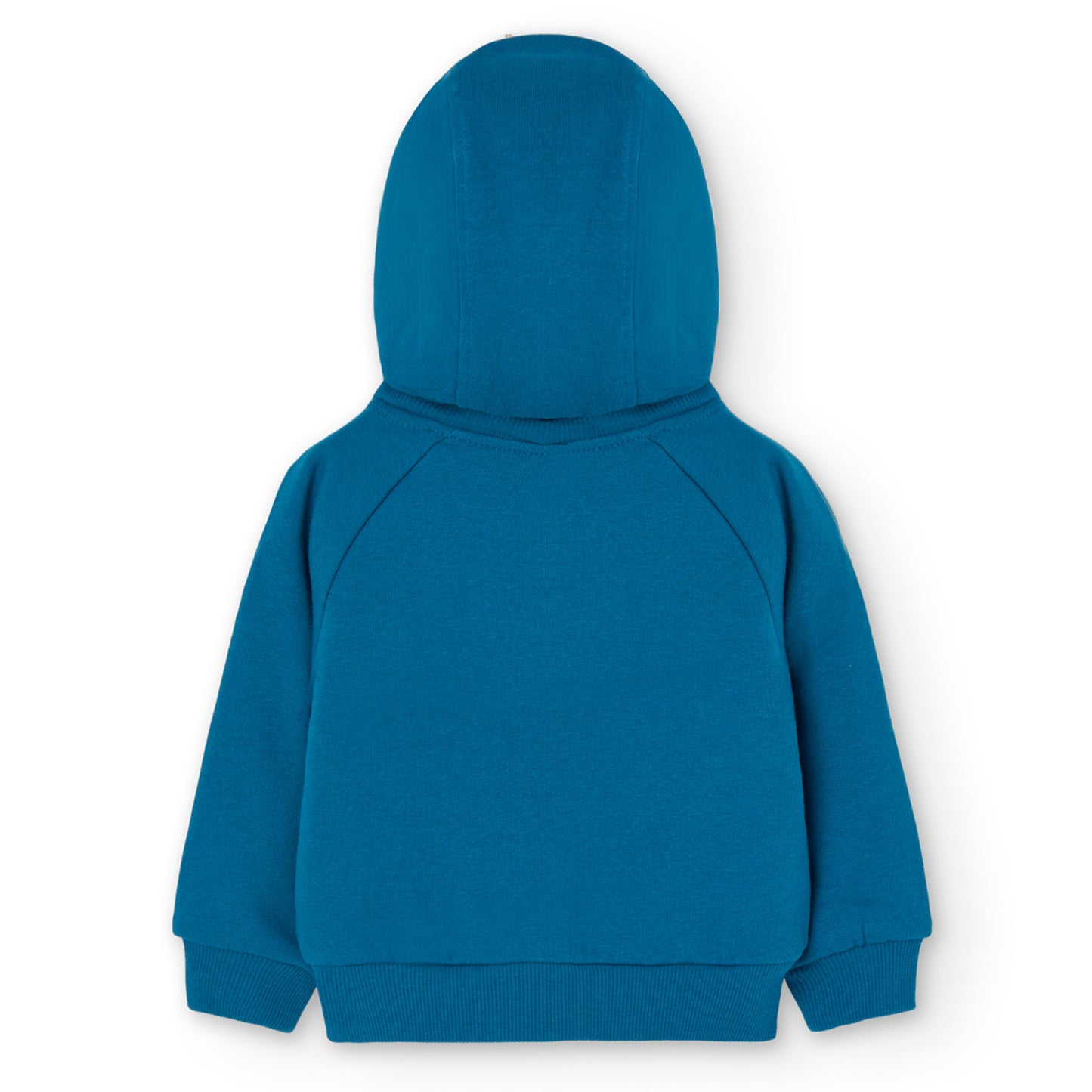 Hoodie Abrigado Boboli Jardin de Flores Indigo