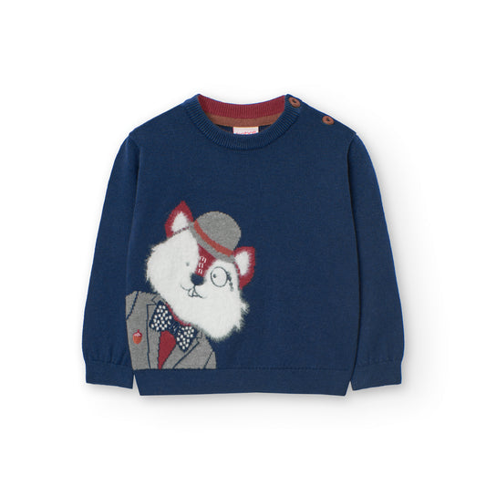 Sweater Boboli Zorro Marino