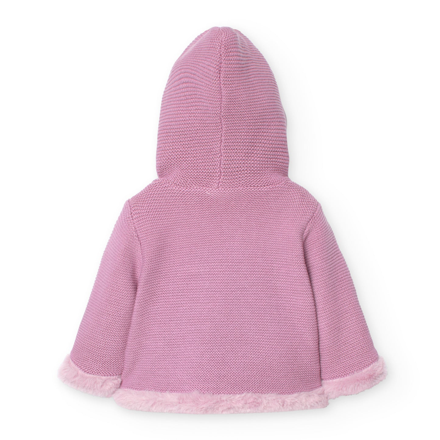 Sweater Reversible Boboli Dulce Invierno Rosa