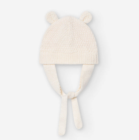 Gorrito Tejido con Orejitas Losan Ivory