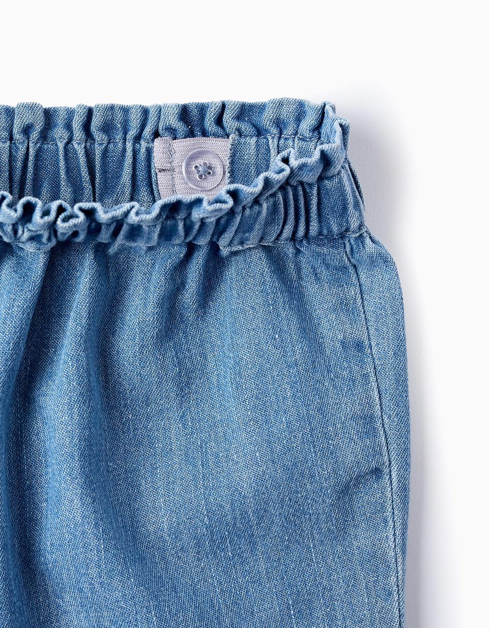 Pantalon Denim Claro Zippy Boho