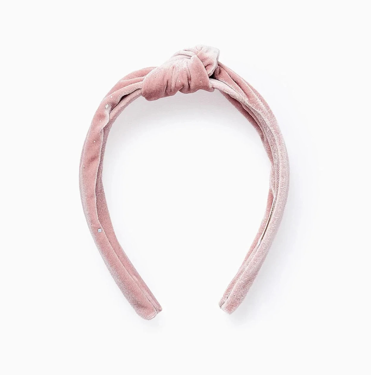 Diadema Zippy Terciopelo Rosa