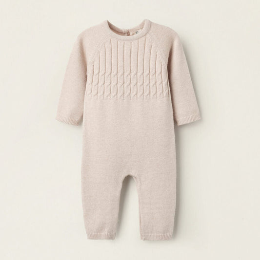 Jumper Tejido Zippy Beige