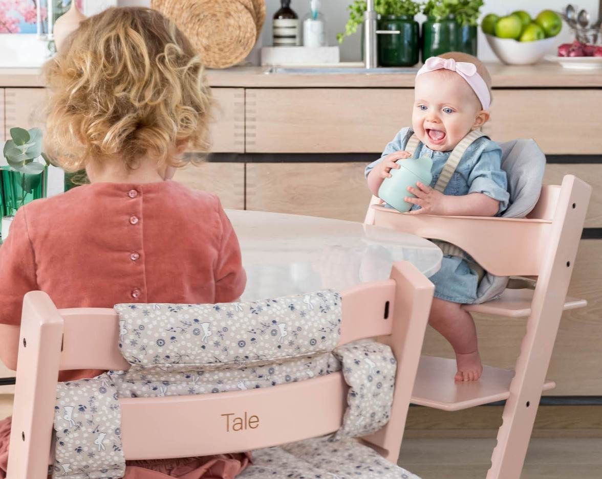 Baby Set de la silla para comer Stokke Tripp Trapp Serene Pink