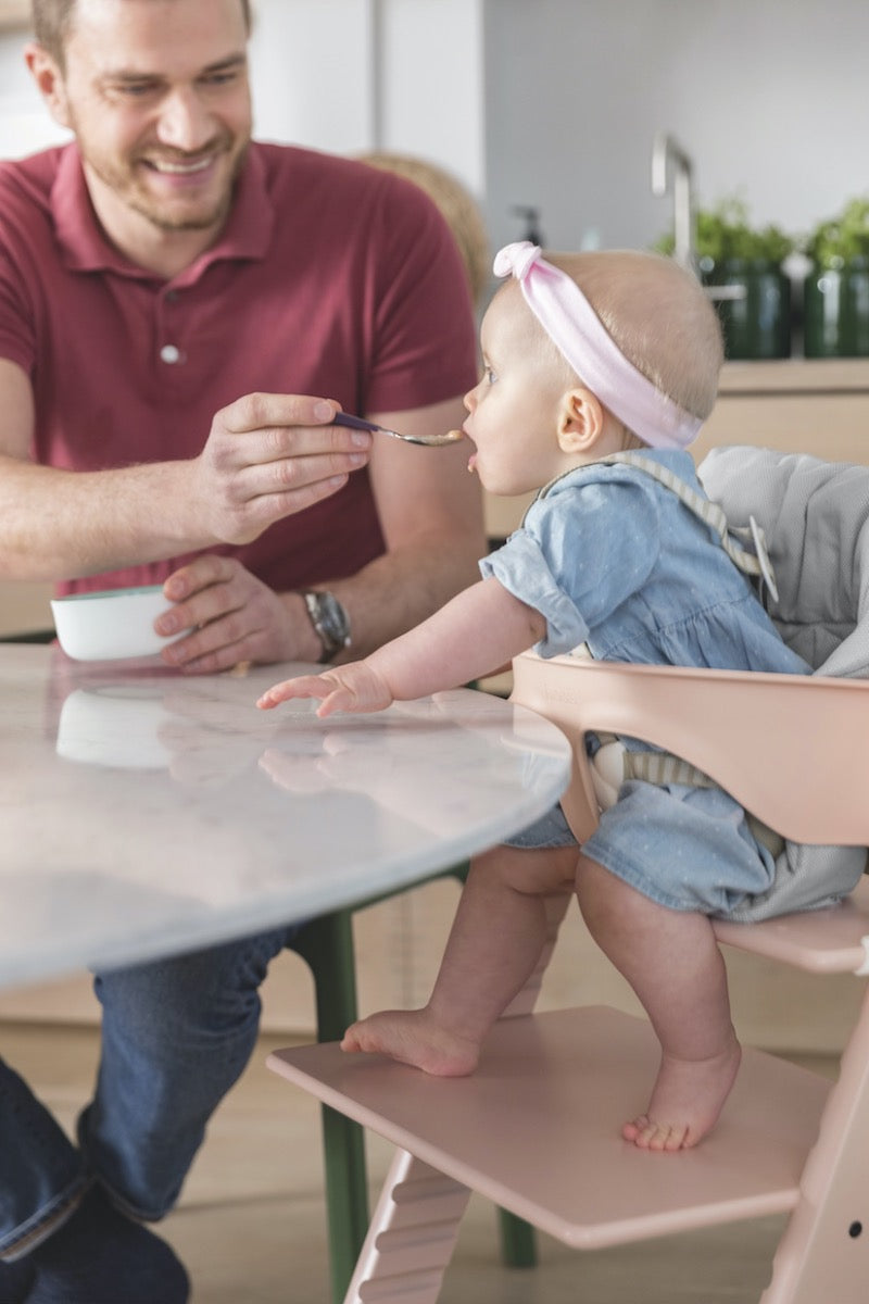 Baby Set de la silla para comer Stokke Tripp Trapp Serene Pink
